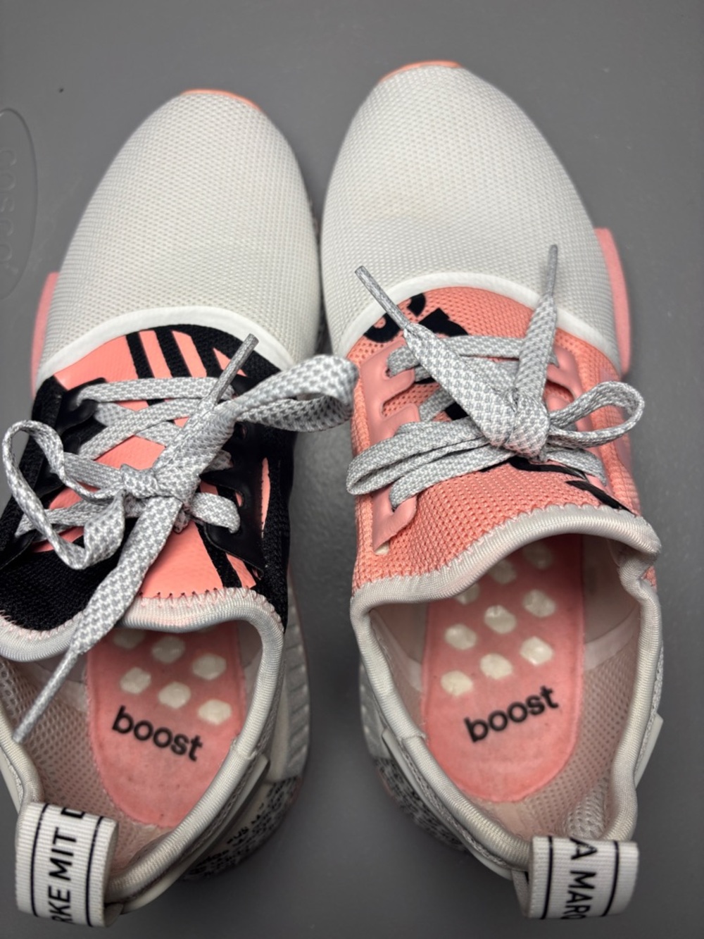 Adidas NMD_R1 "White Glory Pink Size 7 - Picture 7 of 8